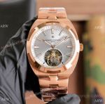 Replica Vacheron Constantin Overseas Tourbillon 42 Watches Rose Gold Case